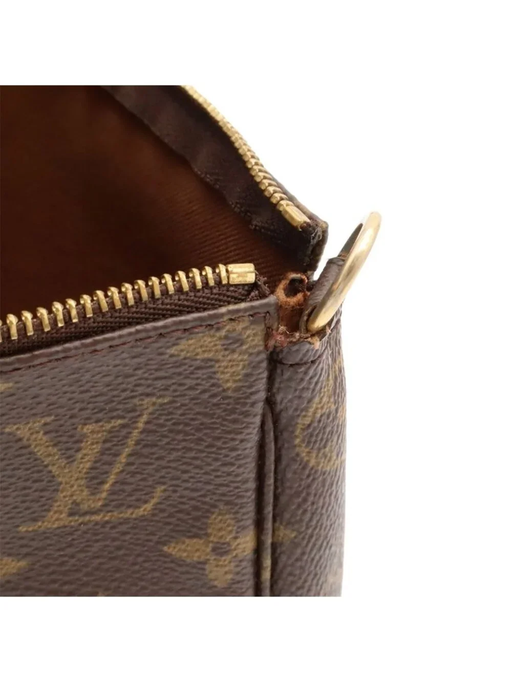 Louis Vuitton Monogram Pochette Accessoires Pouch Handbag Party